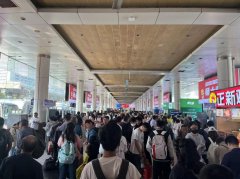 济南汽车总站迎来中秋首日出行客流