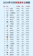 <b>10月新能源车“战绩”：多品牌再创新高“银十”</b>